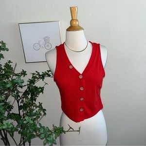 NWT Iris Red Blouse